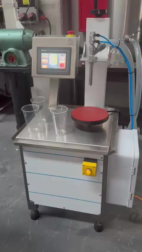 Masa tipi terazili yağ dolum makinası